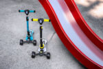 Trojkolesová kolobežka REBEL ALIEN WHEELS GREEN – Obrázok 6