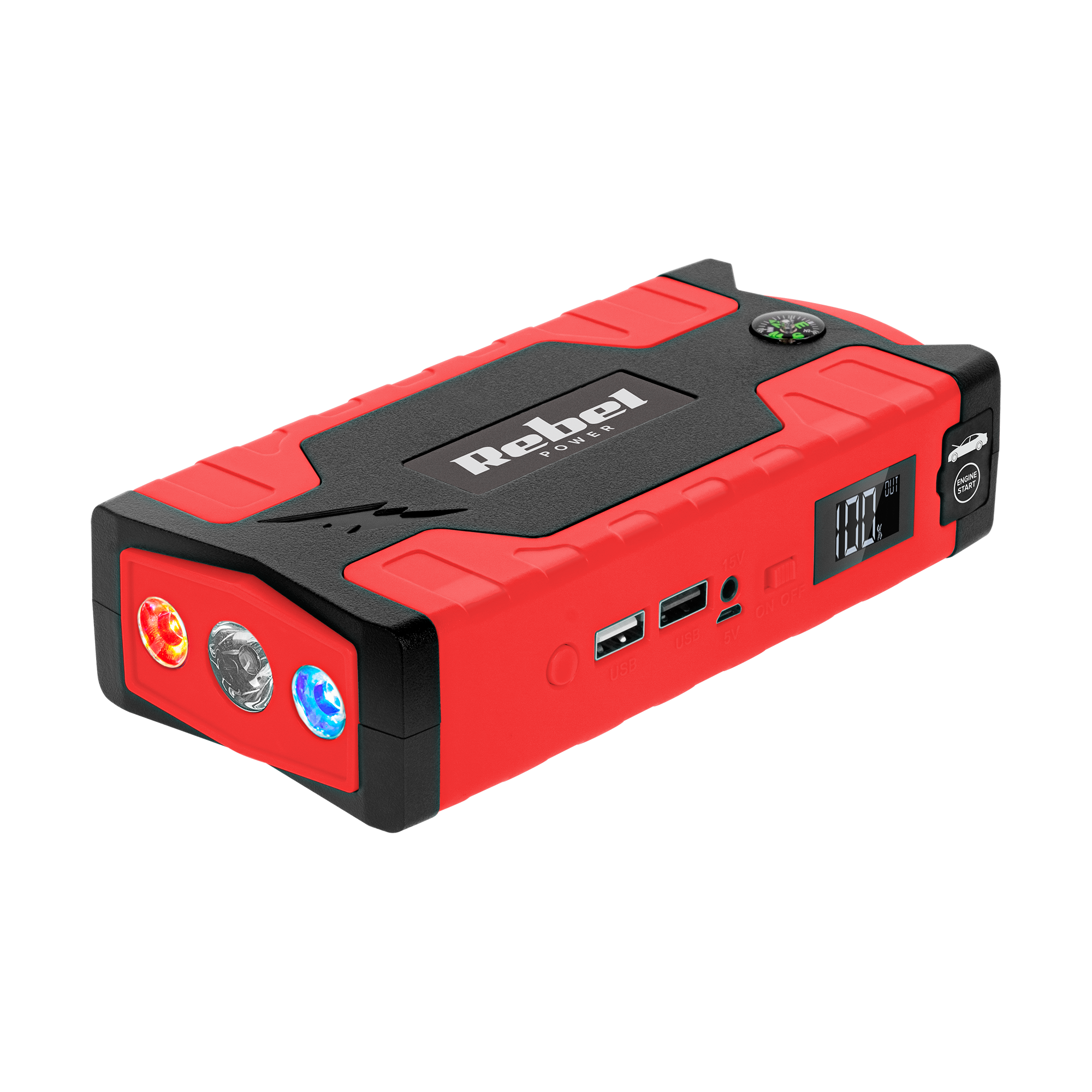 jump-starter-power-bank-z-przewodami-rozruchowymi-i-kompresorem-d07271b1da3f47e8a9b97931ecc2ce83-cb3ba53e Štartér - power banka so štartovacími káblami a kompresorom – Obrázok 1