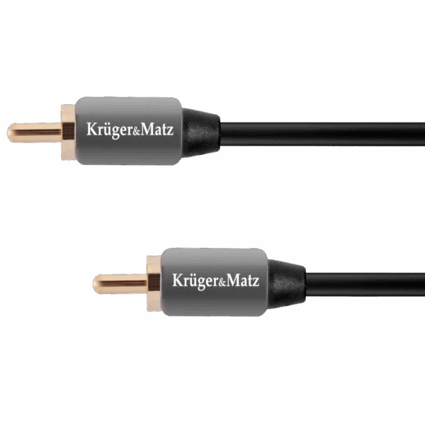 Kábel 1RCA-1RCA 1,8m Kruger&Matz