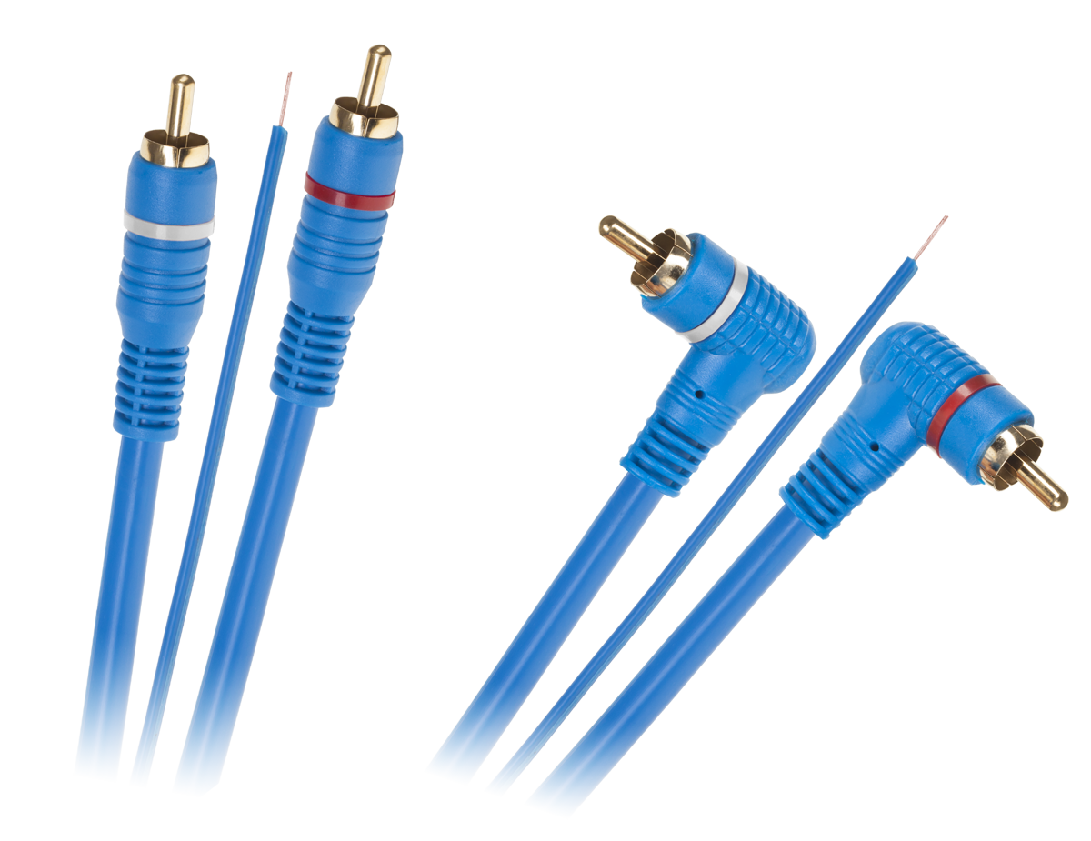 kabel-2-x-rca-2-x-rca-zyla-5m-katowo-prosty-d4c97b2aac5549ffb1013ccde4644645-c94b090e Kábel 2 x RCA - 2 x RCA + drôt 5m lomený - rovný – Obrázok 1