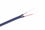 Kábel 2 x RCA-4mm modrý – Obrázok 2