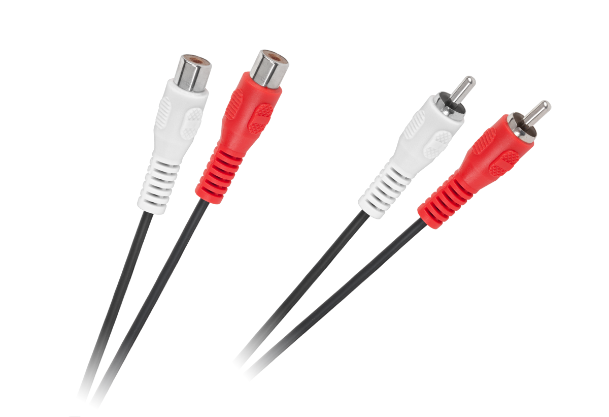 kabel-2-x-rca-wtyk-2-x-rca-gniazdo-10m-f35b4ea815eb4892afe676264fb51485-4782e1c7 Kábel 2 x RCA zástrčka - 2 x RCA zásuvka 10m – Obrázok 1