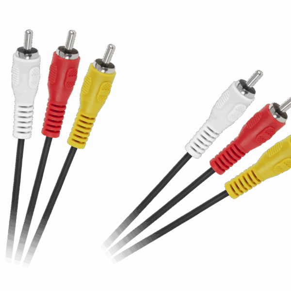 Kábel 3xRCA - 3xRCA 1,8m