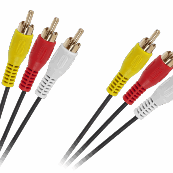 Kábel 3xRCA - 3xRCA 2m