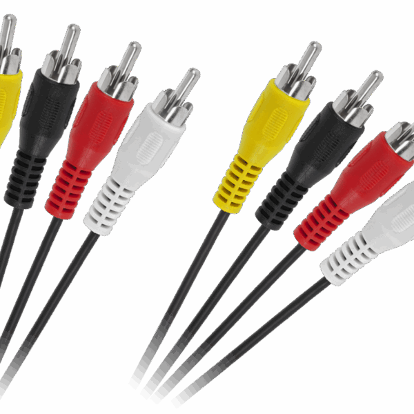Kábel 4xRCA - 4xRCA 1,8m