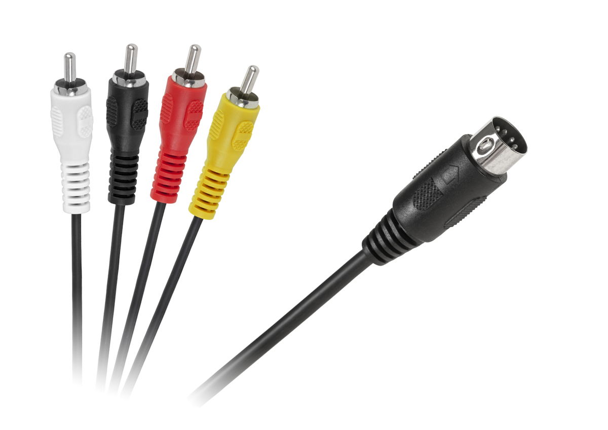 kabel-din-4-x-rca-1-8m-c54077b04f894c2cb6a48e2c0df0b37a-0ae1a59c DIN-4 x RCA kábel 1,8m – Obrázok 1