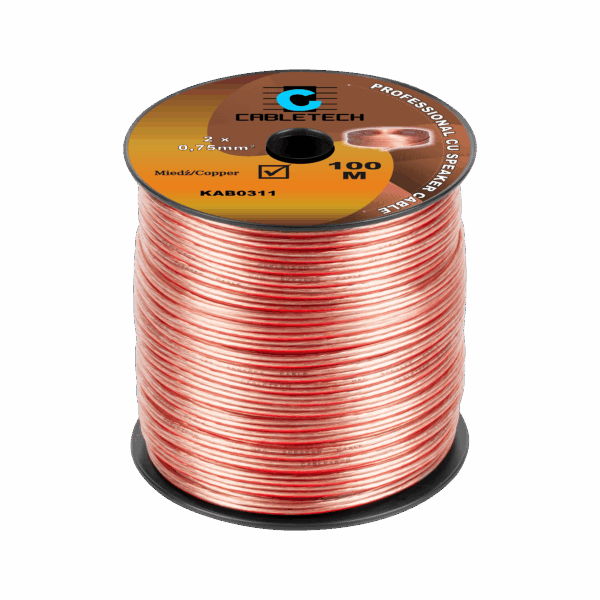 Reproduktorový kábel 0,75 mm