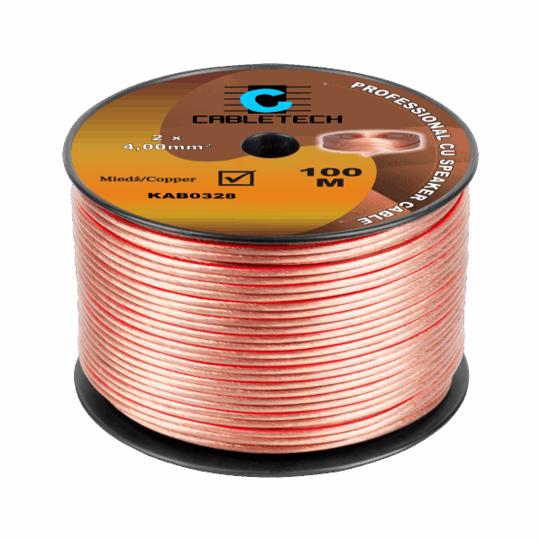 4mm reproduktorový kábel