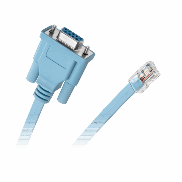 Kábel RS232 zásuvka - RJ45 zástrčka