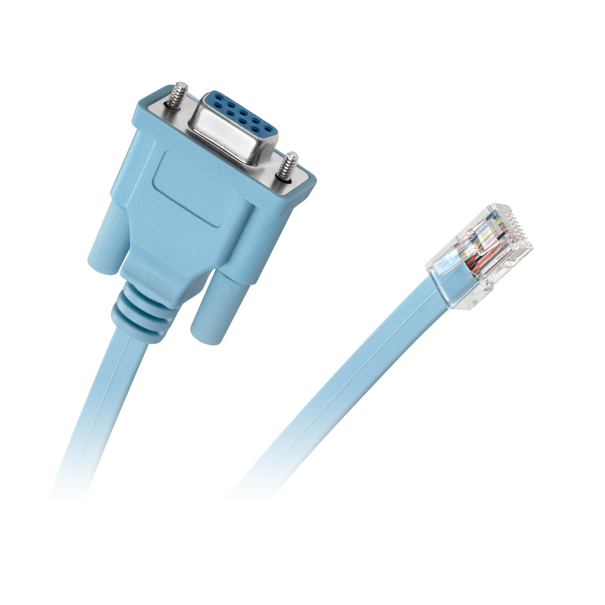 kabel-gniazdo-rs232-wtyk-rj45-92cbb11052b04ee38f3de8bf0ac80246-afef3c6f Kábel RS232 zásuvka - RJ45 zástrčka – Obrázok 1