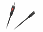 Jack kábel 3,5 zástrčka-zásuvka 1,8 m Cabletech Eco-Line