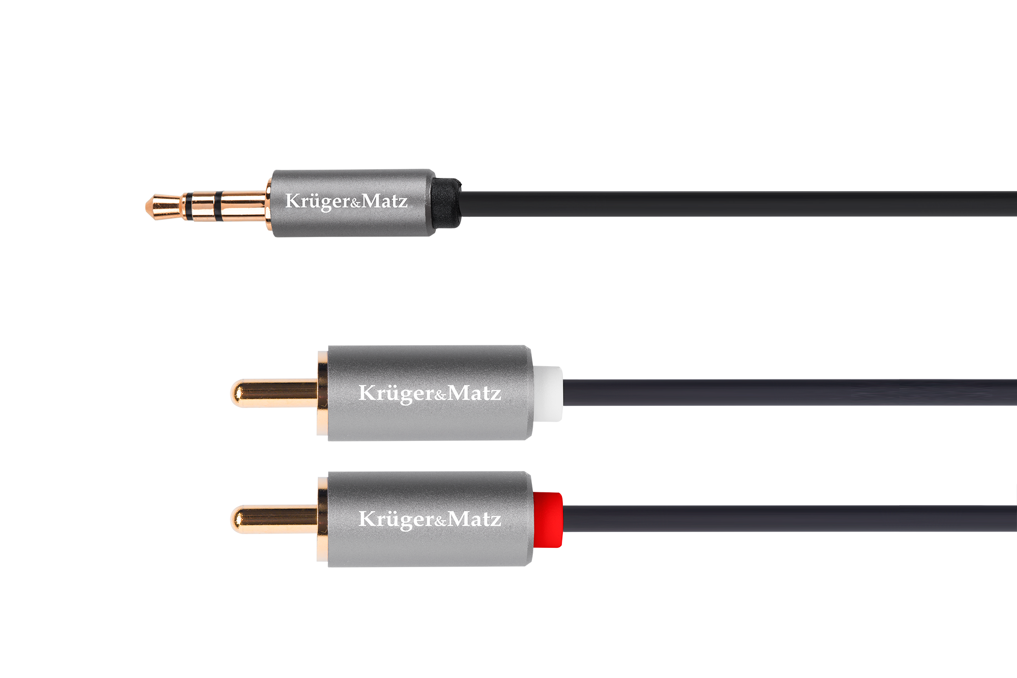 kabel-jack-3-5-wtyk-stereo-2rca-5m-kruger-matz-basic-9ce5e2dd5dbb487882b2946cccc24218-744584d6 Káblový jack 3.5 stereo konektor - 2RCA 5m Kruger&Matz Basic – Obrázok 1