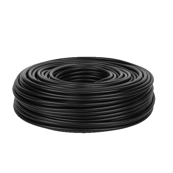 Koaxiálny kábel H1000 50 Ohm 100m Čierny