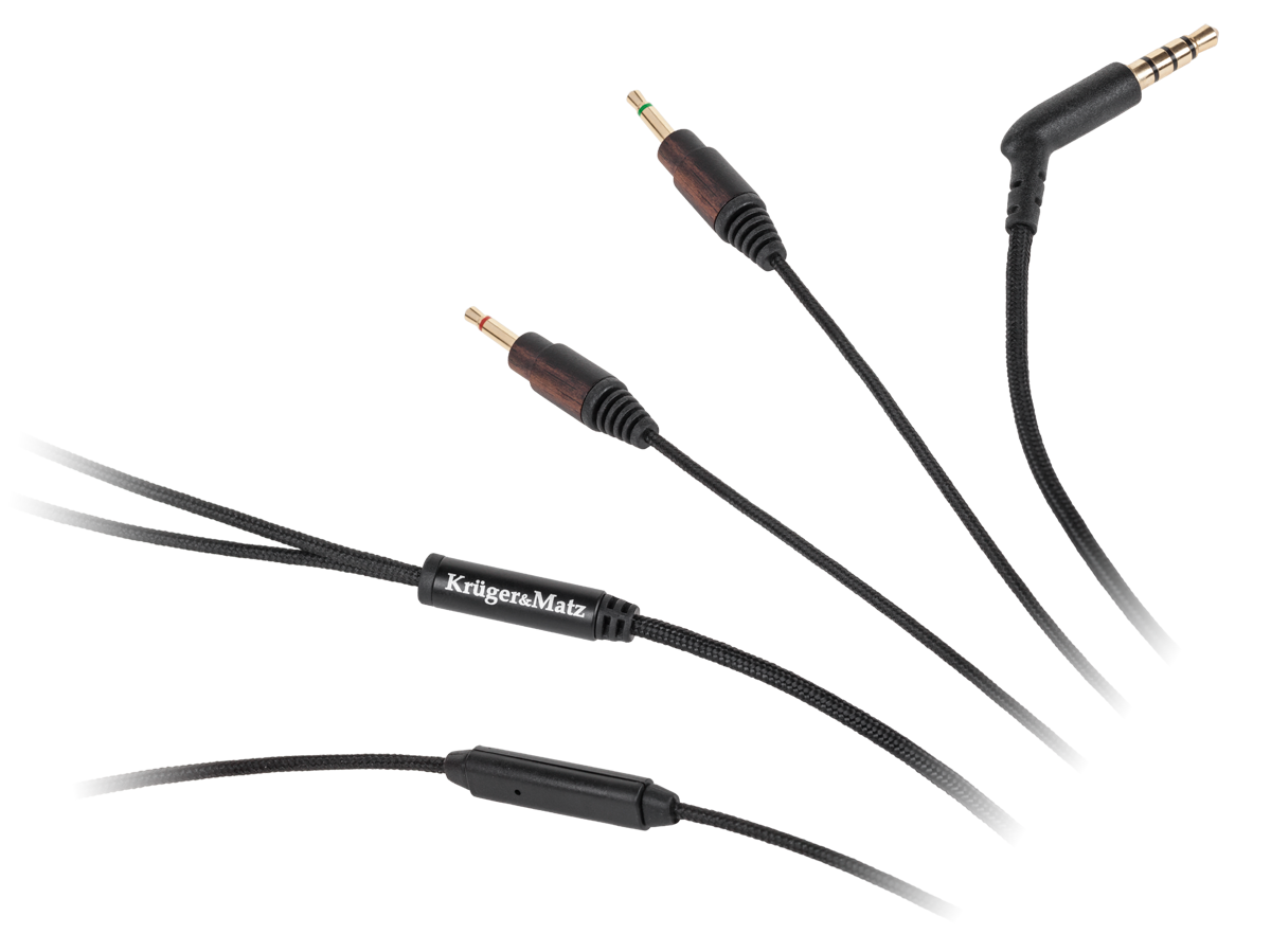 kabel-nylonowy-z-mikrofonem-do-sluchawek-kruger-matz-8adb9441779d4acbabde57e85fb74892-d9dea477 Nylonový kábel s mikrofónom pre slúchadlá Kruger&Matz – Obrázok 1