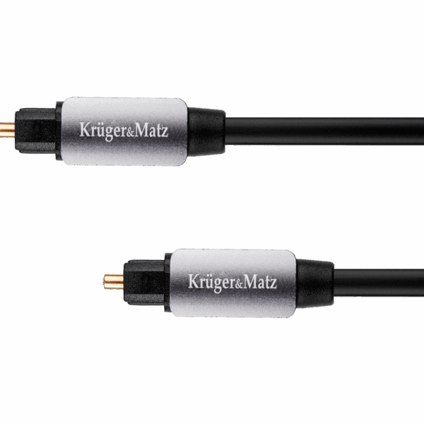 Optický kábel Toslink-toslink 2,0m Kruger&Matz