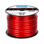 Kábel do auta 4Ga OD10mm CU 25m