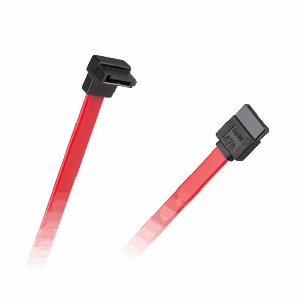 SATA kábel lomený-rovný 35cm