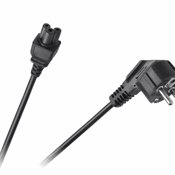 Sieťový kábel pre laptop (ďatelina) 1,5m Cabletech Eco-Line
