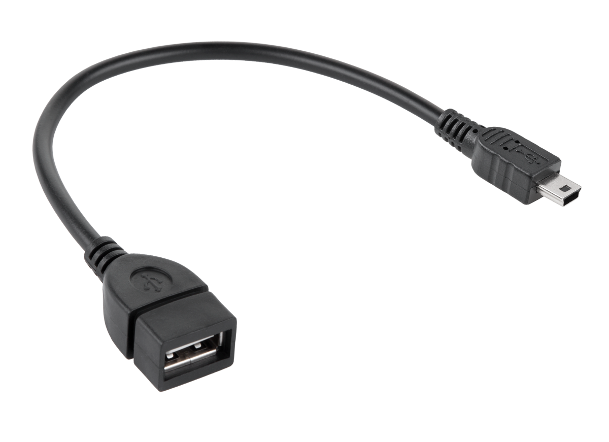 kabel-usb-gniazdo-a-wtyk-mini-usb-20cm-otg-6fb56515401941f48c83bd207cc76854-4b24c866 USB A zásuvka - mini USB zástrčka 20cm OTG kábel – Obrázok 1