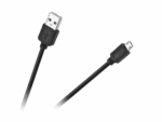 USB-mikro USB kábel M-Life čierny 1m