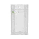 USB - micro USB kábel M-Life nylon biely 1m – Obrázok 2