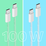 USB Type-C – USB Type-C kábel 100 W 1,5 m Blue Kruger&Matz Basic – Obrázok 5