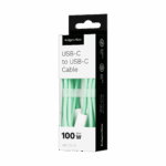 USB Type-C - USB Type-C kábel 100 W 1 m Green Kruger&Matz Basic – Obrázok 4