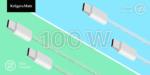 USB Type-C - USB Type-C kábel 100 W 1 m Green Kruger&Matz Basic – Obrázok 6