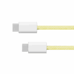 USB Type-C – USB Type-C kábel 60 W 1,5 m žltý Kruger&Matz Basic