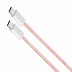 USB Type-C - USB Type-C kábel 60 W 1 m Pink Kruger&Matz Basic – Obrázok 3