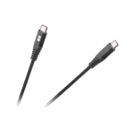 USB Type-C - USB Type-C kábel REBEL 100 cm čierny