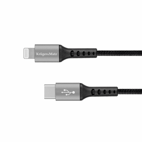 Kábel USB Type-C - Lightning Plug C94 MFi 1m Kruger&Matz