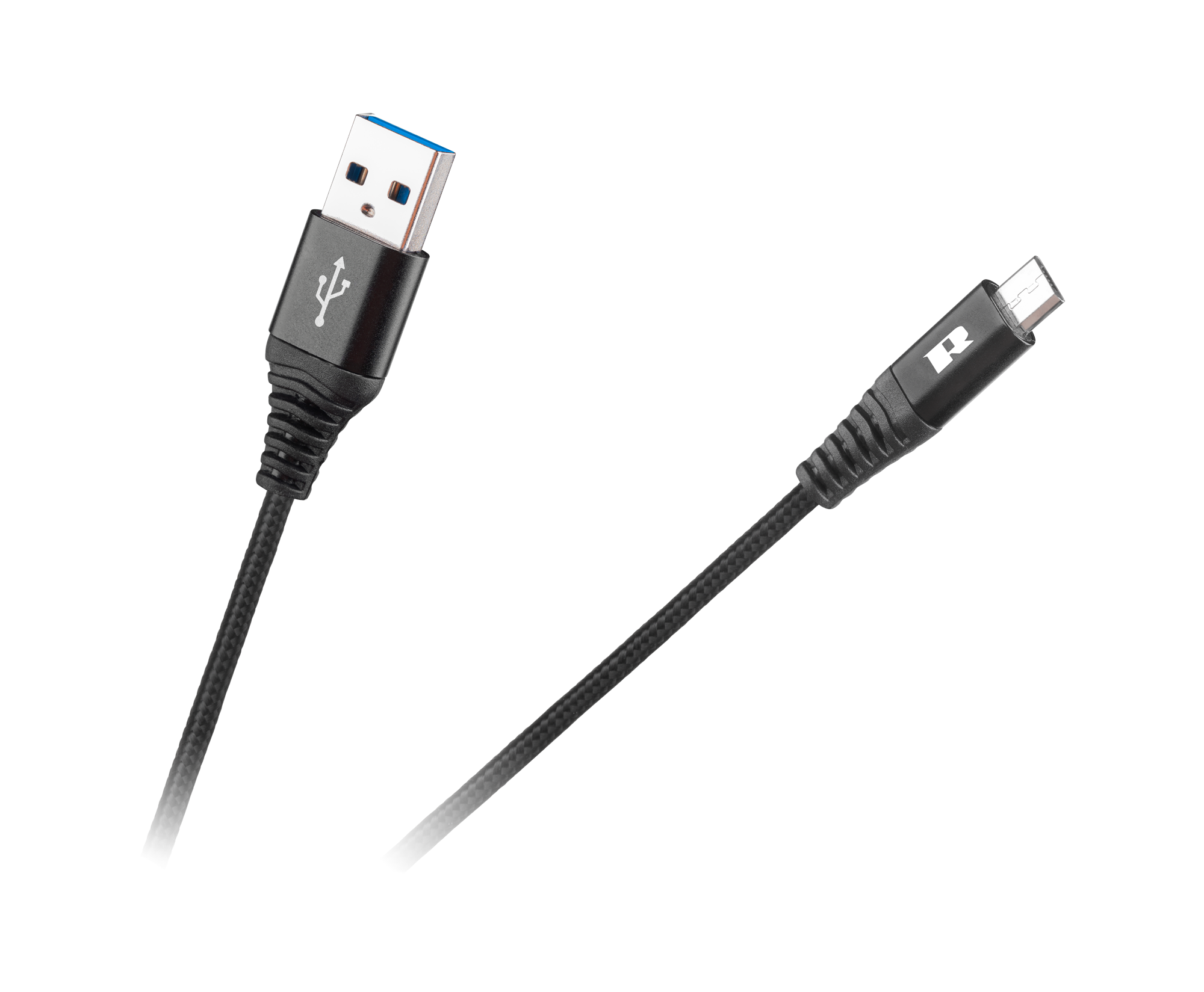 kabel-usb-usb-micro-rebel-50-cm-czarny-7643b22262bf4ba19eff4dcd51c20887-b82a2bd2 USB - USB micro kábel REBEL 50 cm čierny – Obrázok 1