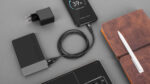 USB - USB Type-C kábel REBEL 50 cm čierny – Obrázok 3