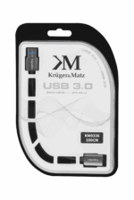 USB3.0 kábel zástrčka - zásuvka 1m Kruger&Matz – Obrázok 3
