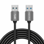 USB3.0 káblová zástrčka - zástrčka 1m Kruger&Matz – Obrázok 2