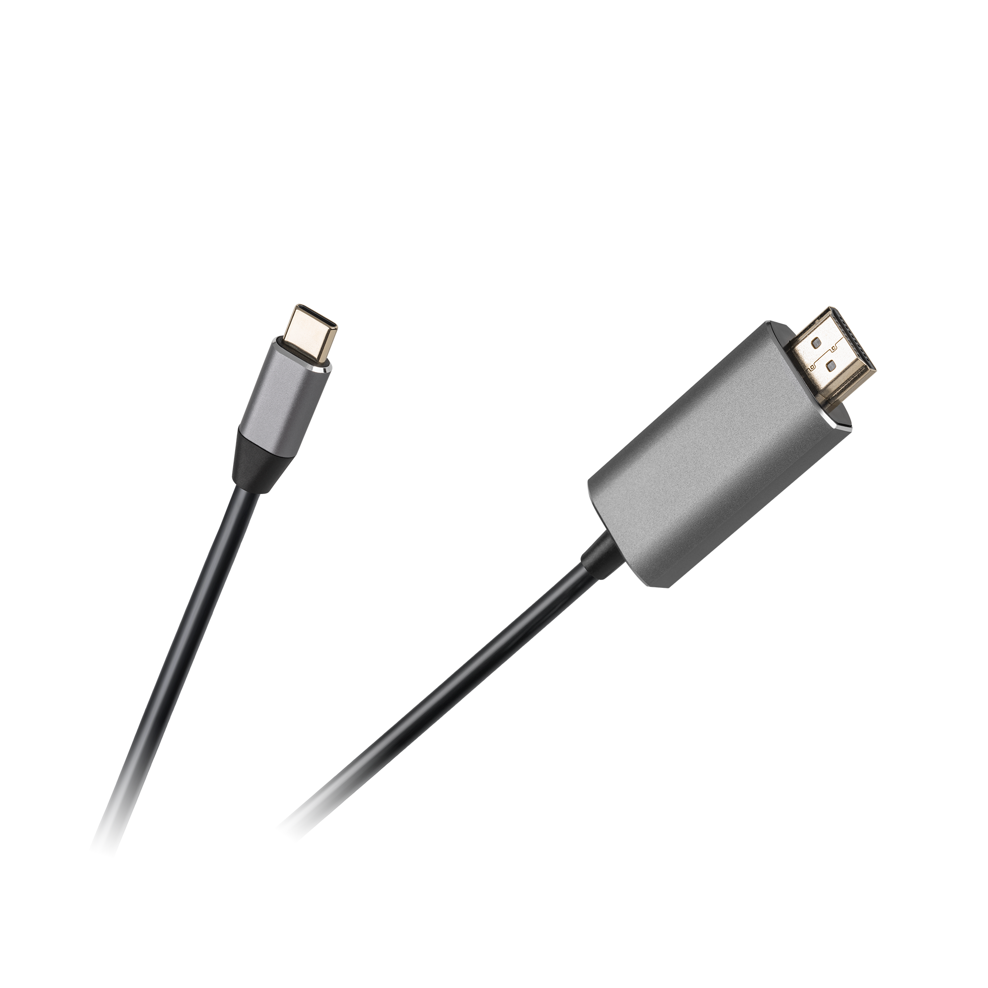 kabel-wtyk-hdmi-wtyk-typu-c-1m-041dc7655b0d47e69311a9ff84cf5fb7-f7369614 HDMI zástrčka - typ C zástrčkový kábel 1m – Obrázok 1