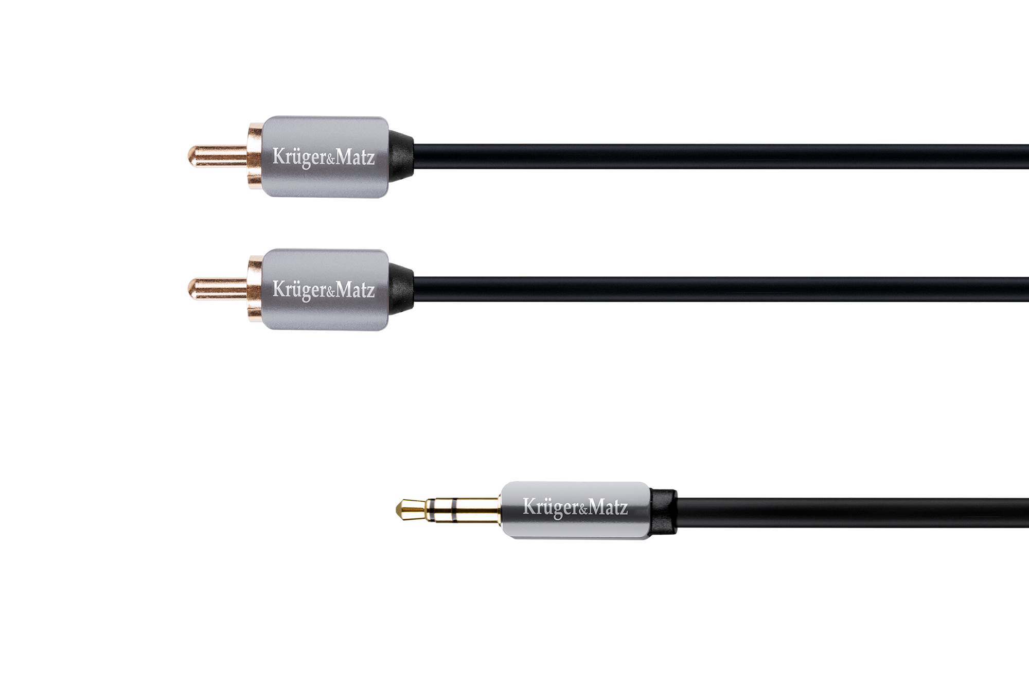 kabel-wtyk-jack-3-5-2rca-stereo-1-0m-kruger-matz-c1a84d8643f54ce2a42893baff2fcb8b-365a6dd7 Káblový jack konektor 3,5 - 2RCA stereo 1,0m Kruger&Matz – Obrázok 1