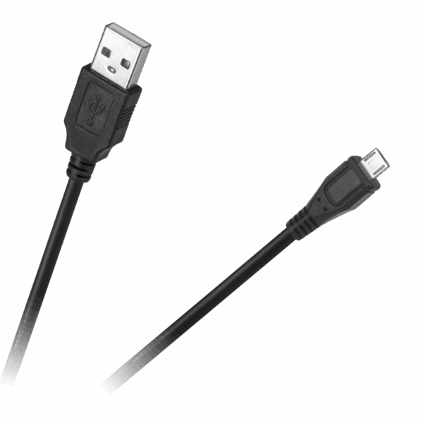 Kábel USB typ A zástrčka - micro USB zástrčka 0,5m