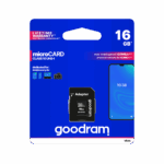 Pamäťová karta microSD Goodram 16GB UHS-I s adaptérom