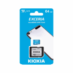 Pamäťová karta microSD Kioxia s kapacitou 64 GB UHS-I U1 s adaptérom
