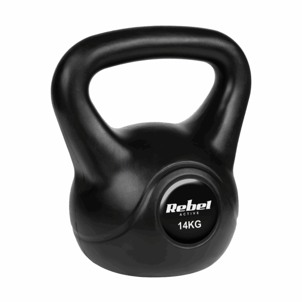 Bitúmenový kettlebell 14 kg REBEL ACTIVE