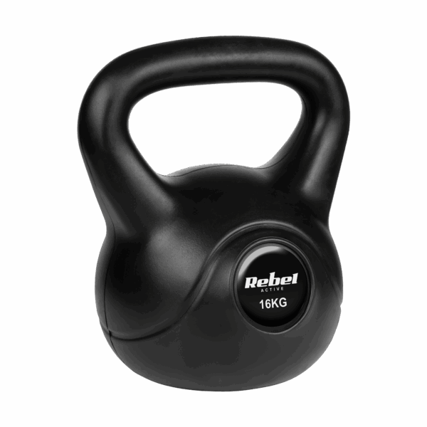 Bitúmenový kettlebell 16 kg REBEL ACTIVE