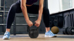 Kettlebell liatinový 22kg, REBEL ACTIVE – Obrázok 7