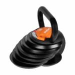 Kettlebell liatinový automatický nastaviteľný 18 kg REBEL ACTIVE – Obrázok 2