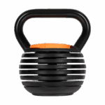 Kettlebell liatinový automatický nastaviteľný 9kg, REBEL ACTIVE – Obrázok 5