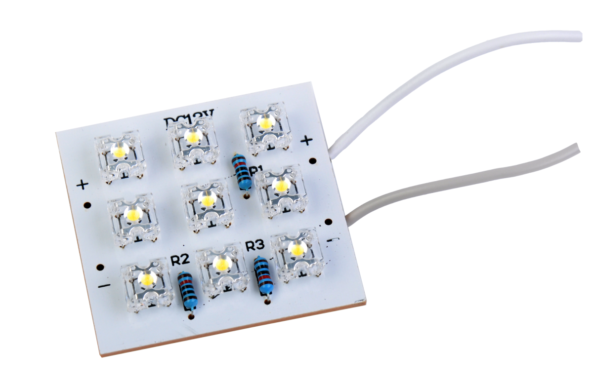 klaster-diodowy-9flux-niebieski-pcb-40x40mm-713e242f3f174a19b8e4138ba6e7605d-67f25a6e 9FLUX diódový klaster modrý (PCB 40x40mm) – Obrázok 1