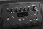 Aktívny reproduktor (s 2 bezdrôtovými mikrofónmi, SD, Bluetooth, USB) 12" 40W – Obrázok 3