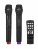Aktívny reproduktor (s 2 bezdrôtovými mikrofónmi, SD, Bluetooth, USB) 12" 40W – Obrázok 4