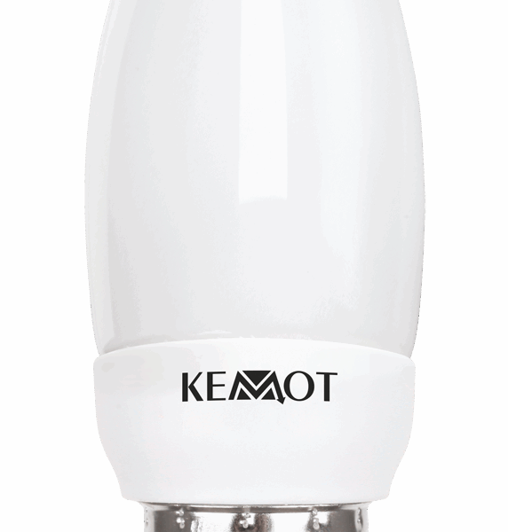 Kompaktná žiarivka (Fluorescent lamp) sviečková 7W, E27, 2700K